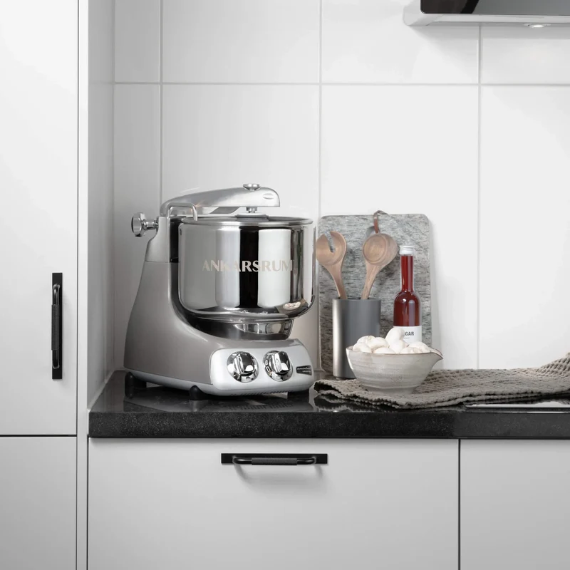 Ankarsrum Assistent Original 6230 JS - Jubilee Silver incl. Ice Creme Maker