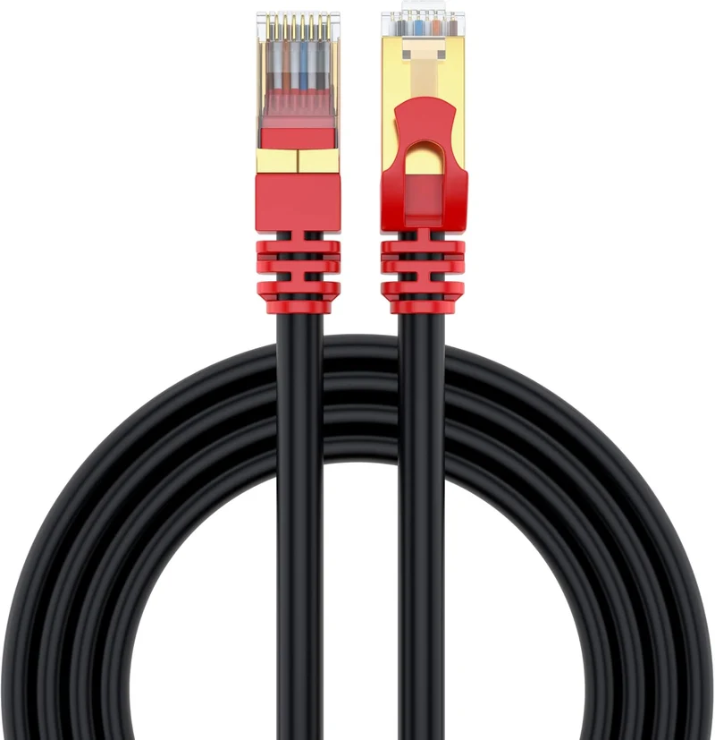 MutecPower 5m CAT 7 Aussen Verwendung wasserdicht Direct Burial RJ45 Ethernet Netzwerkkabel - SSTP -