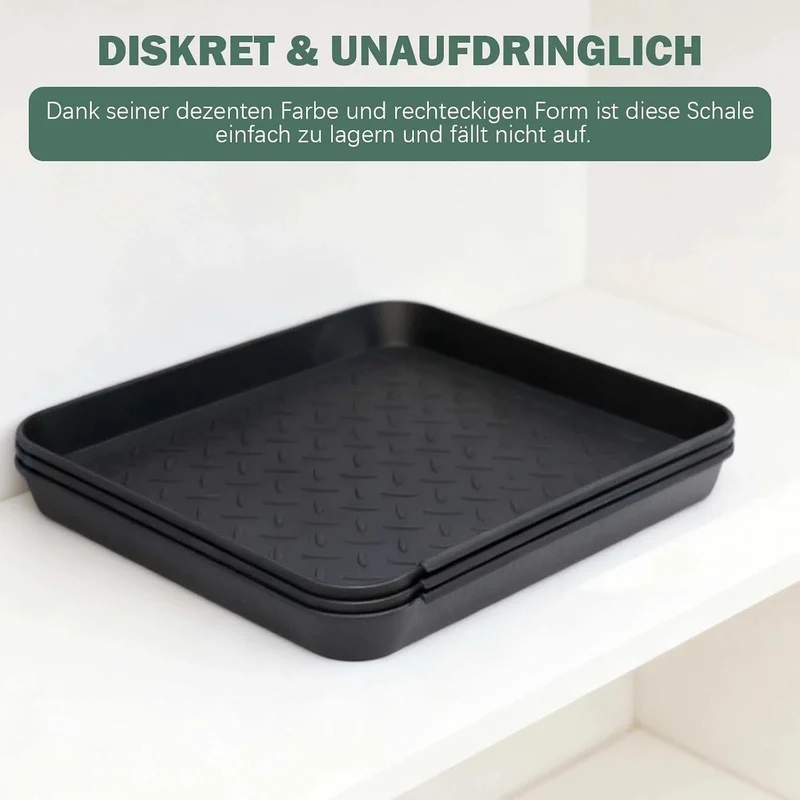 Schuhabtropfschale, Schuhablage Klein, Abtropfschale für Schuhe, Schuh Abtropfschalen mit erhöhtem R