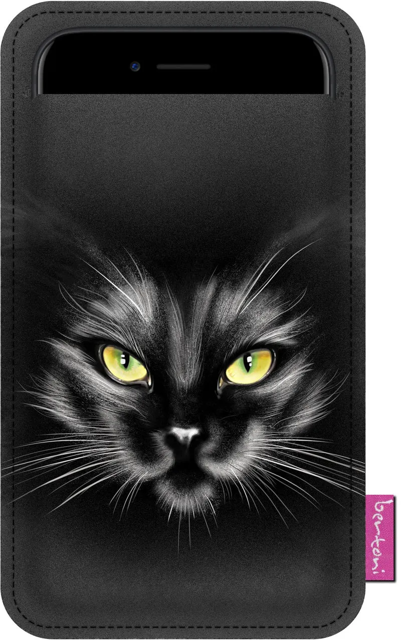 Felt Cell Phone Case Cell Phone Case 105x175 mm Nero Protective Case