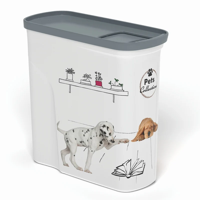 Curver PetLife 2L Pet Food Storage Container Dog Cat Food Box with Lid