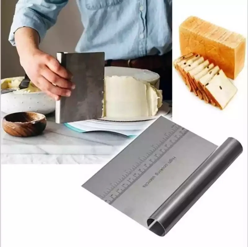 Stainless Steel Dough Cutter Scraper
