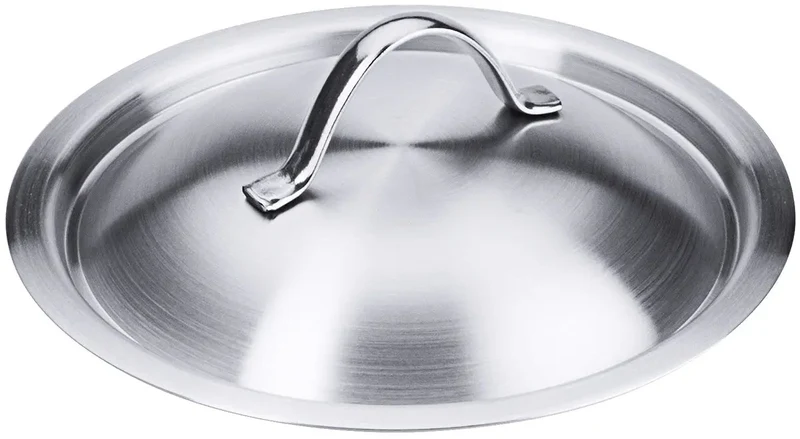 Edelstahl Deckel für Serie 2100 Kochtopf Bratpfanne Stielkasserolle 12-60cm