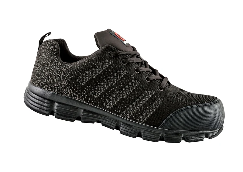 Safety Shoes S1P EN20345 Lumo Avacore in Black and Gray, Size 43 – Enhanced Protection and Comfort for Varied Work Environments