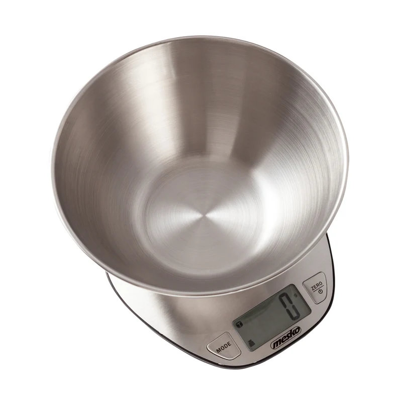 Kitchen scale with a 2-liter bowl - Mesko MS 3152, stainless steel