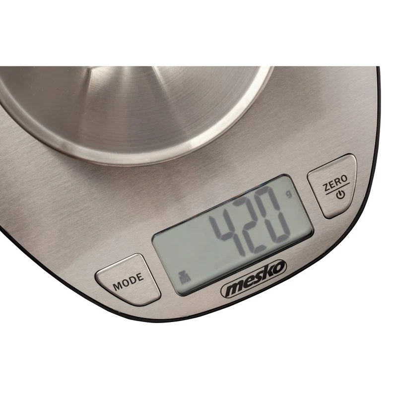 Kitchen scale with a 2-liter bowl - Mesko MS 3152, stainless steel