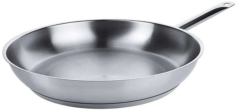 Edelstahl Bratpfanne mit Rohrgriff Ø 20-32 cm