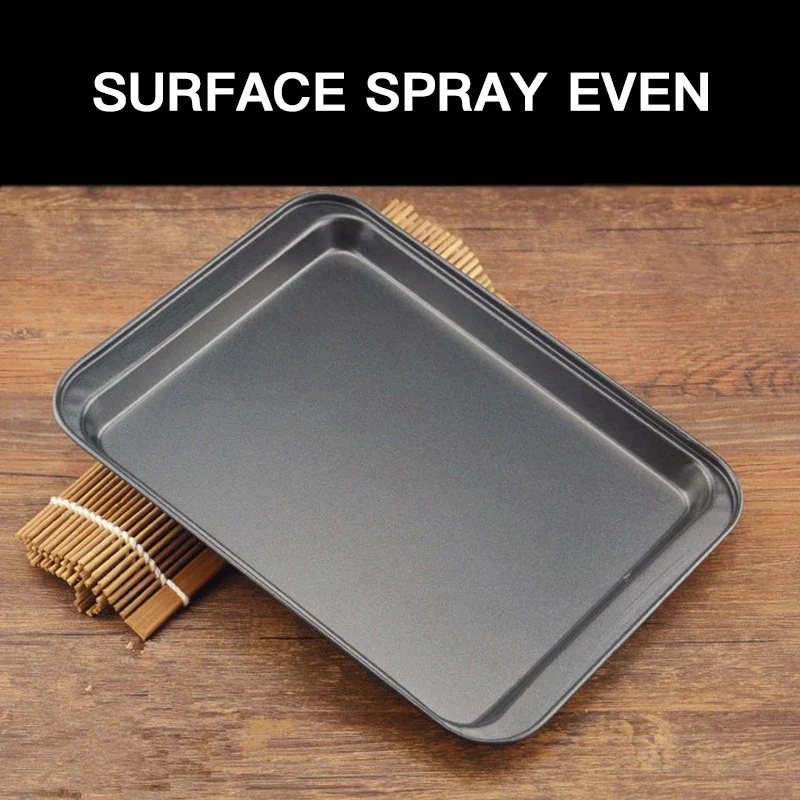 Rectangular Non-Stick Baking Tray (Premium Carbon Steel - Medium & Large Sizes)