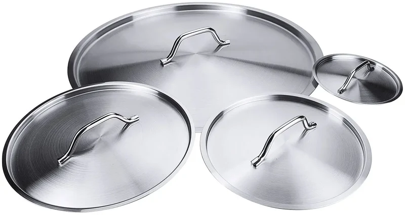 Edelstahl Deckel für Kochtopf Ø 16-50cm für Serie 2200 Bratpfanne Stielkasserolle