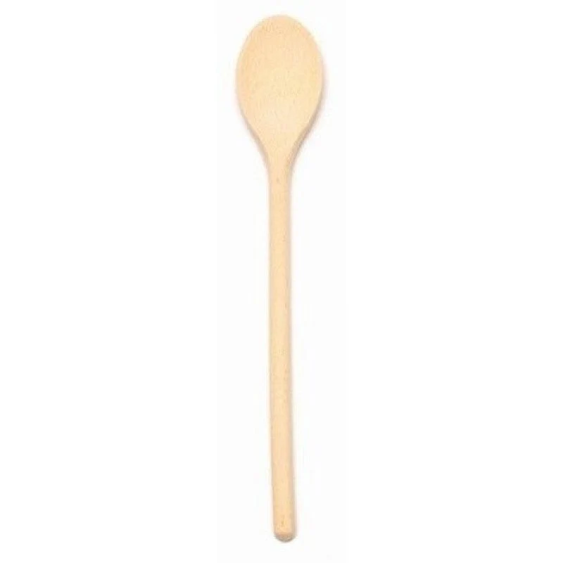 Löffel mit ovalem Kopf, Buche - 30 cm