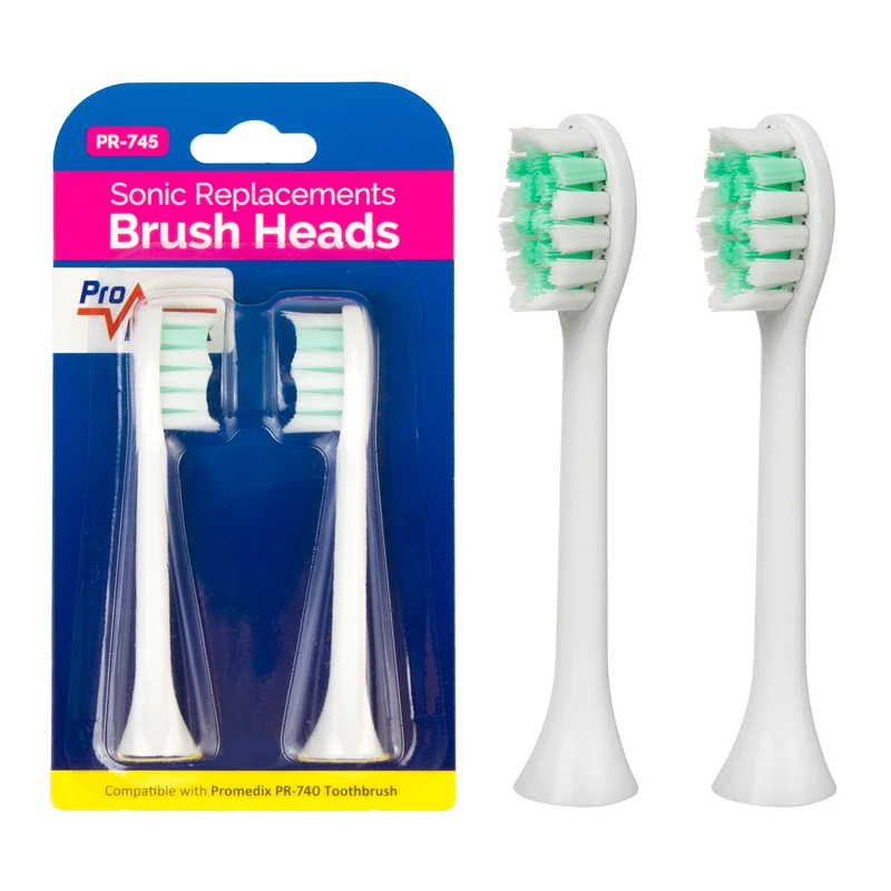 Set of spare brushes for PR-740 W Promedix 2 pcs, PR-745 W white