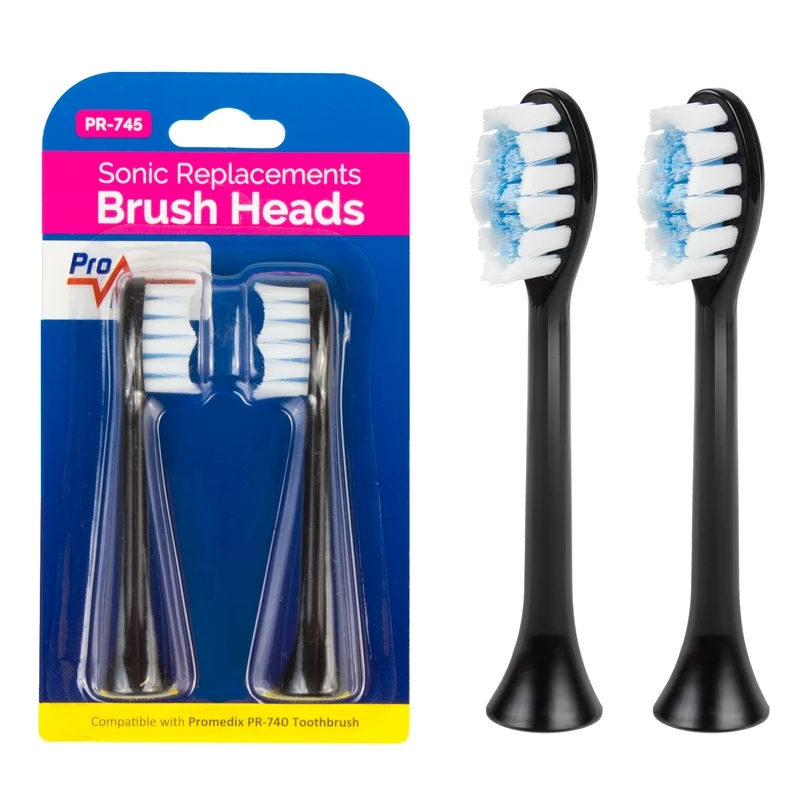 Set of spare brushes for PR-740 B Promedix 2 pcs, PR-745 B black