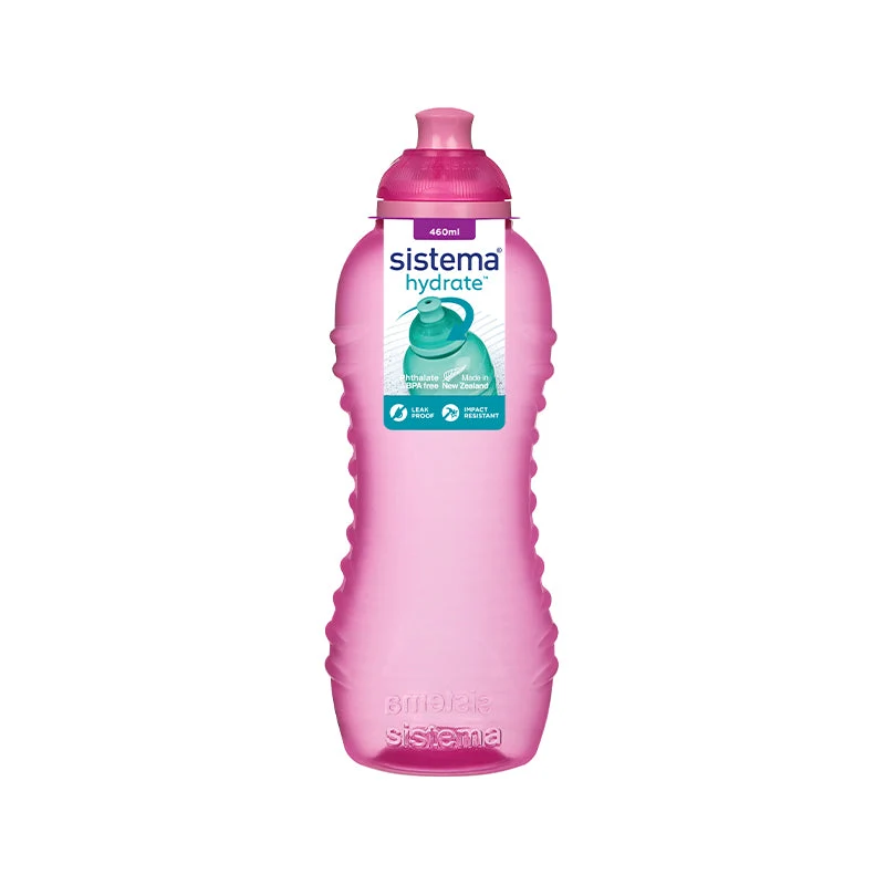 Sistema - Twist Trinkflasche pink 460 ml