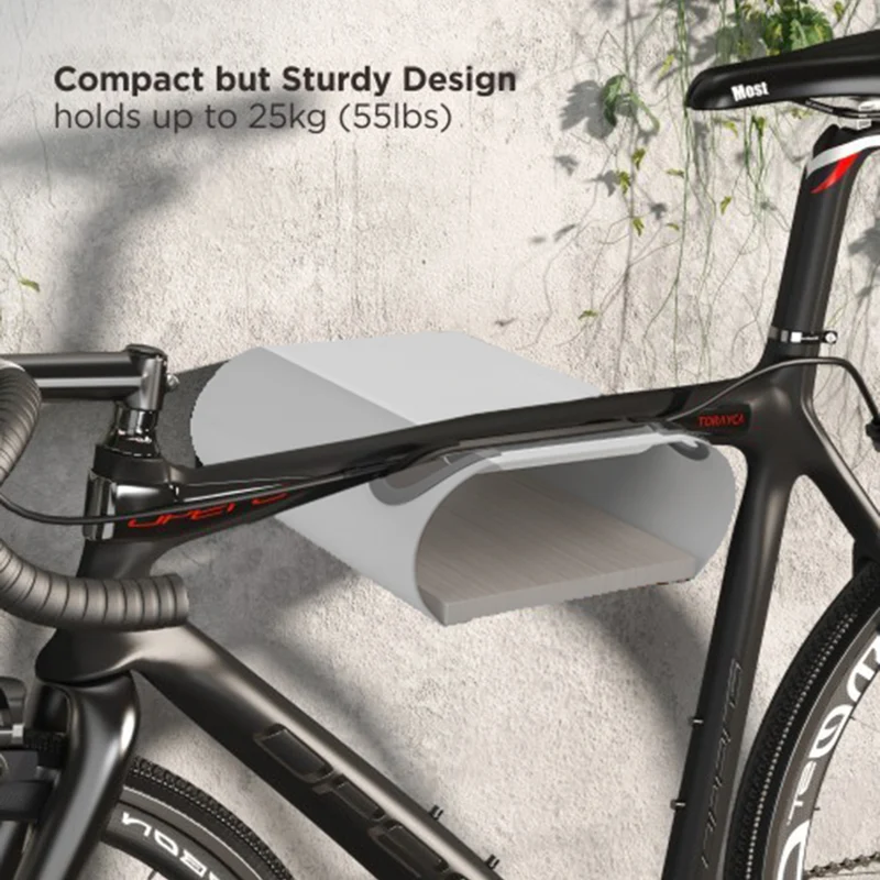 Maclean Wall-Mounted Bike Rack/Holder, 25 kg max, MC-466, 3 pieces