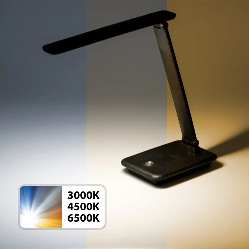 Maclean LED desk lamp, max. 9W, 220-240V AC, color changeable, dimmable, 450lm, MCE614 B