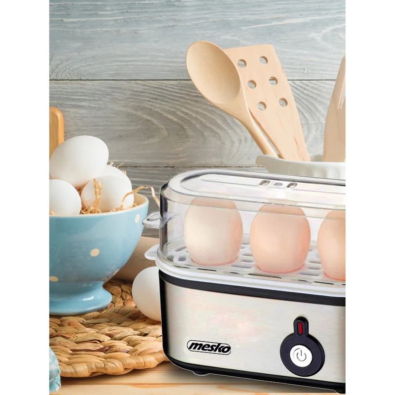 Mesko MS 4485 egg cooker for 1-3 eggs, 350W, pricker, UK plug