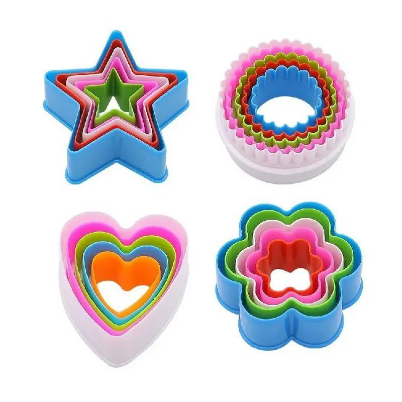 5 PCS Cookies Cutter Heart