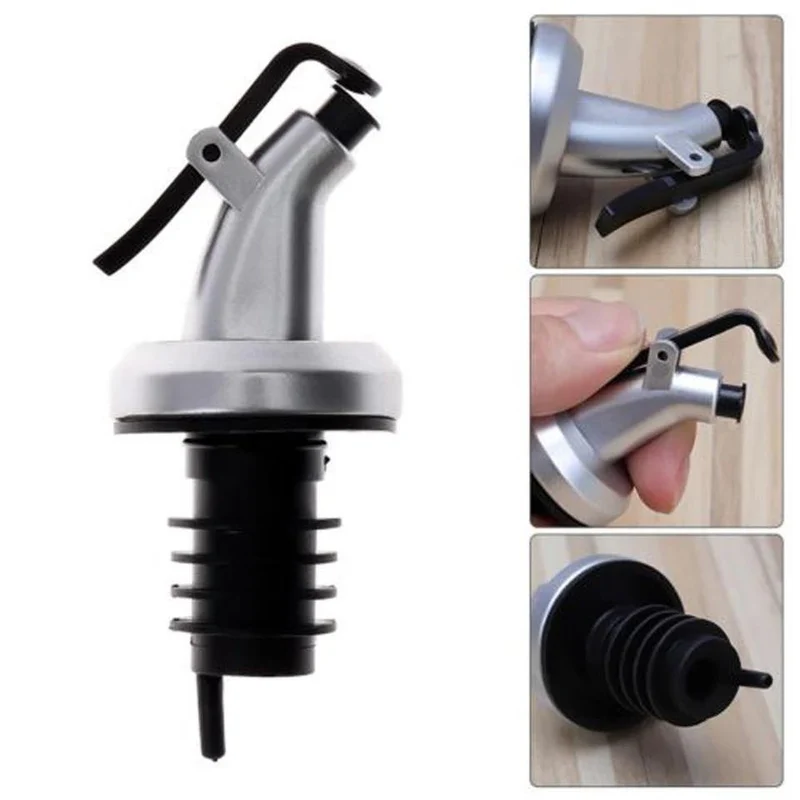 300ml Glass Oil Dispenser Bottle with Stainless Steel Pour Spout