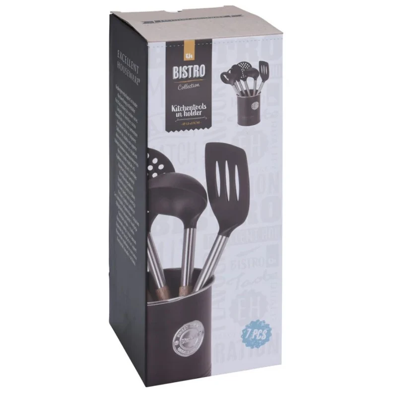 Küchenhelfer-Set 6-teilig mit Ständer