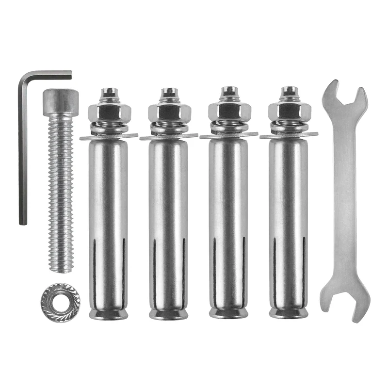 Maclean Horizontal Wall-Mounted Bike Rack, Steel, Max. Load 30 kg, MC-484, 3 pieces
