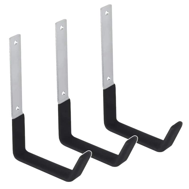 Maclean Wall Mount, for tires, wheels, ladders, and bicycles, steel, max. load 10 kg, MC-480, 3 pieces