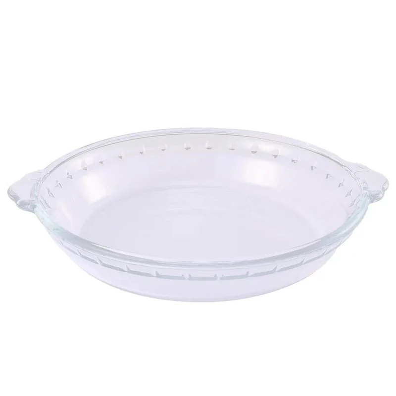 Pie Dish Tempered Glass 10"