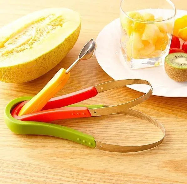Fruit Carving Spoon 3 in 1 Slicer Scoop
