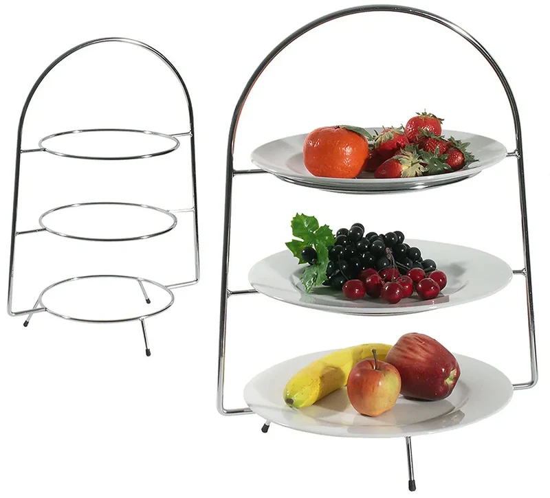 Telleretagere 3-stufig für Teller von 17 bis 35,5 cm