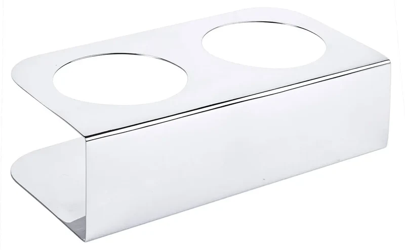 Edelstahl Gestell für Quetschflaschen 5,5-7,2cm 2 / 3 Loch