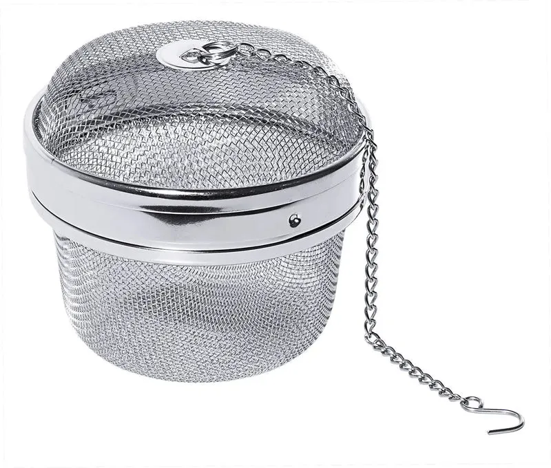 Edelstahl Gewürzkugel Teesiebkugel von 5-15 cm