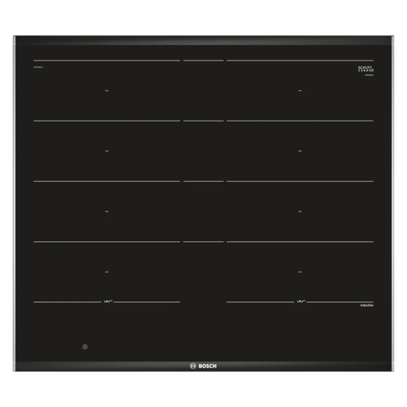 Bosch Serie 8 PXY675DC1E Kochfeld Schwarz Integriert Zonen-Induktionskochfeld 4 Zone(n)