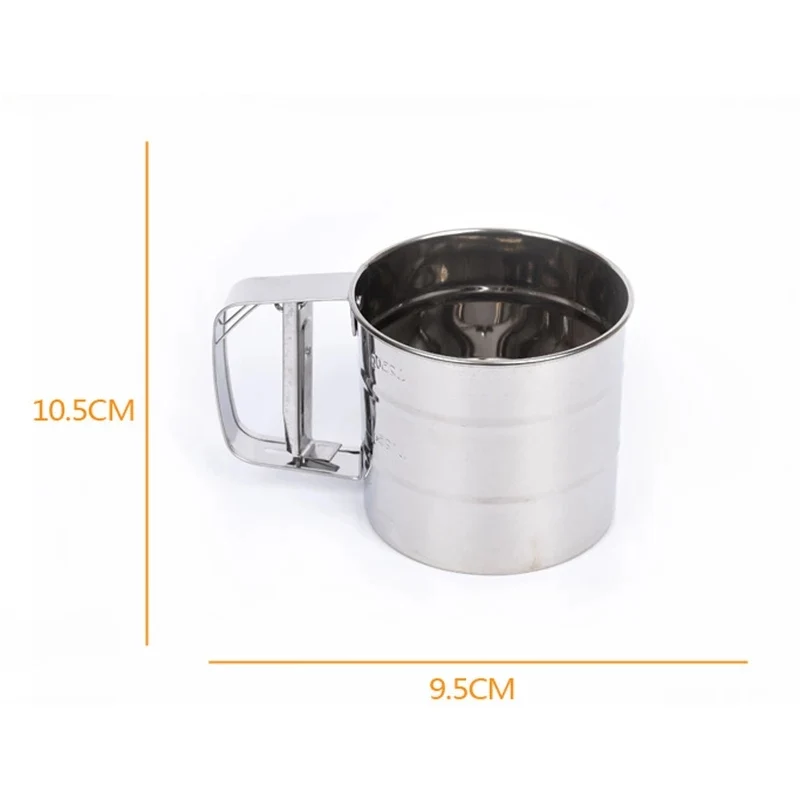 Flour Sifter with Hand Crank 250 g