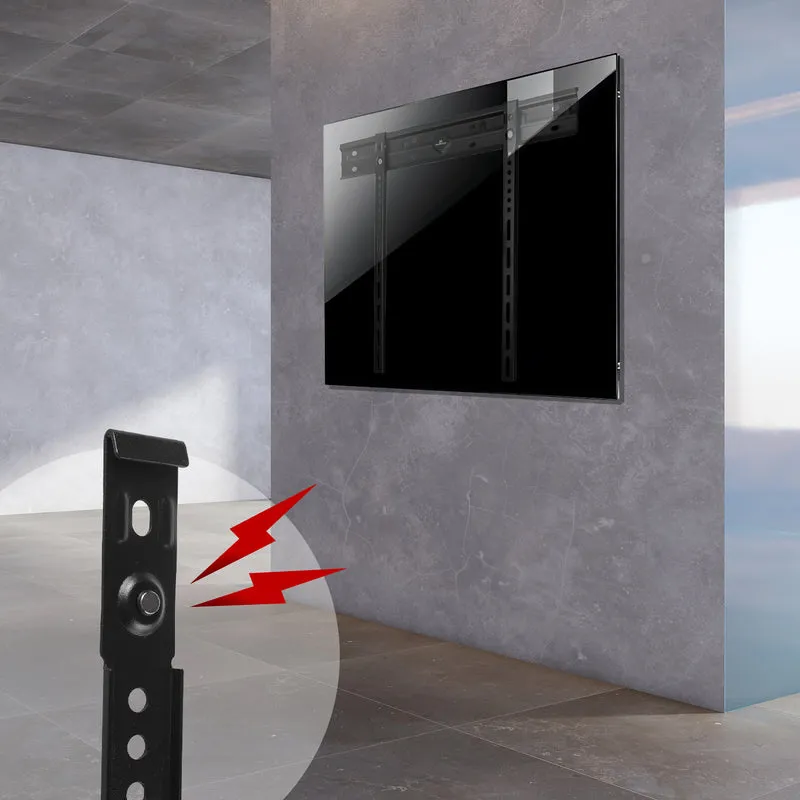 Maclean ultra flat wall mount for TV, 40-85", max VESA 600x400, load up to 80kg, MC-123