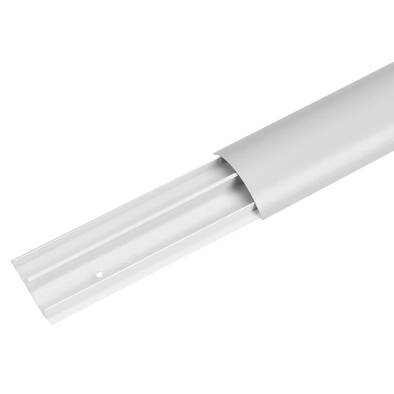 Maclean aluminum cable masking strip, 62x20x750mm, silver, MC-814 S