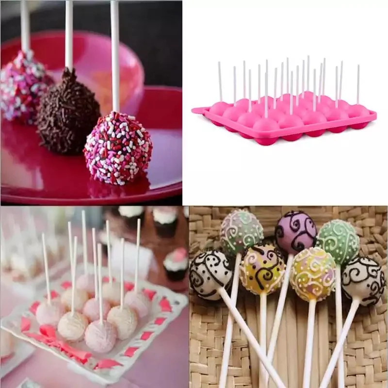 20-Hole Silicone Cake Pop Mould