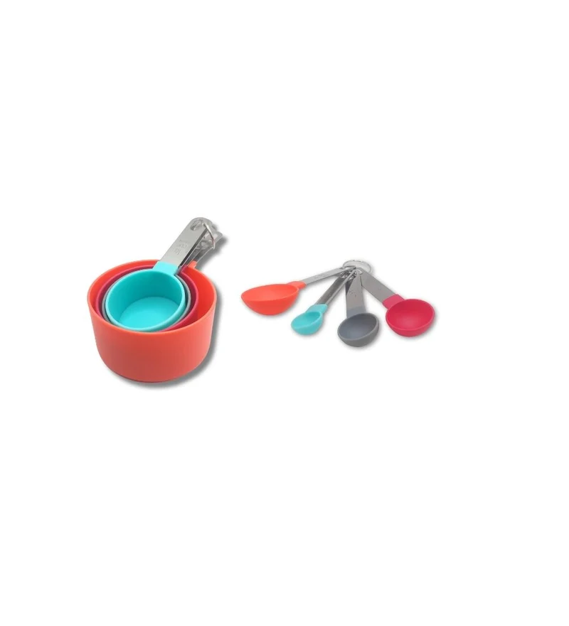 8 PCs Stainless Steel Handle Spoon Set