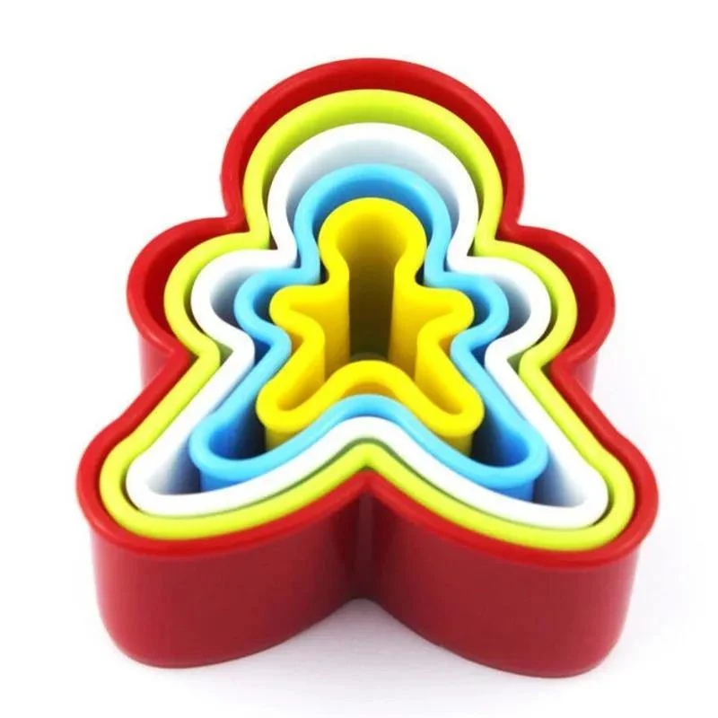 5 PCS Cookies Cutter Ginger man