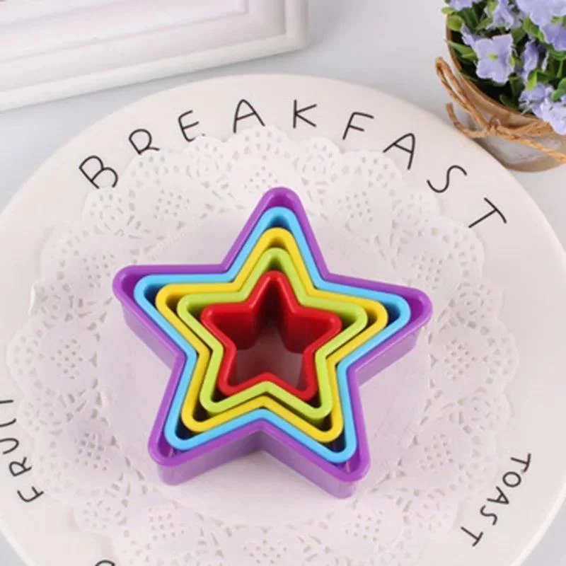 5 PCS Cookies Biscuit Mold Star