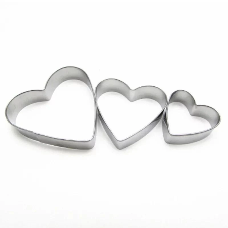 12 PCs Cookies Cutters Set Stainless Steel