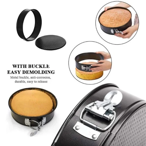 Cake Non-stick Baking trays 3 Shapes