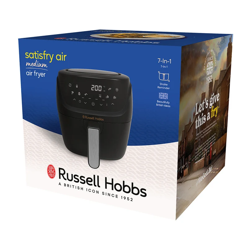 Freidora de aire Satisfry 4l mediana Russell Hobbs