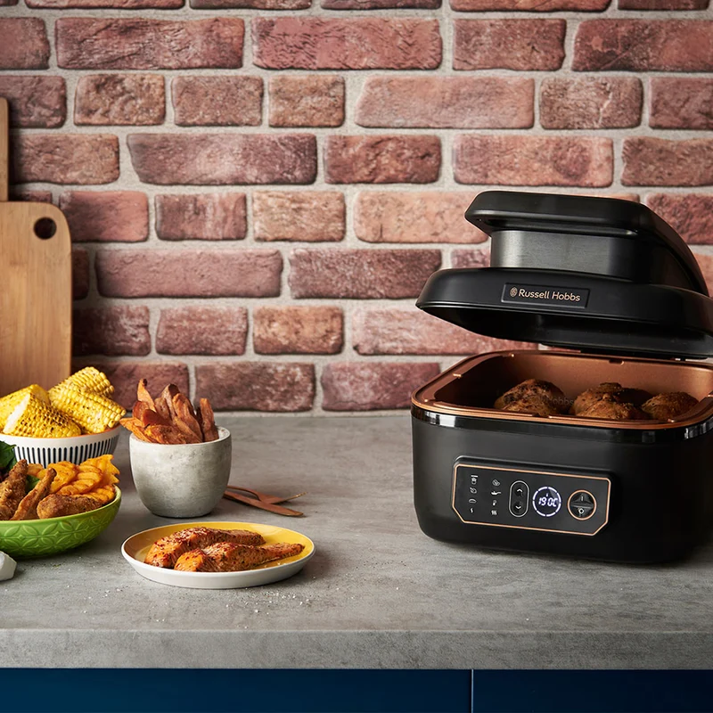 Freidora de aire y robot de cocina Satisfry Air & Grill Russell Hobbs
