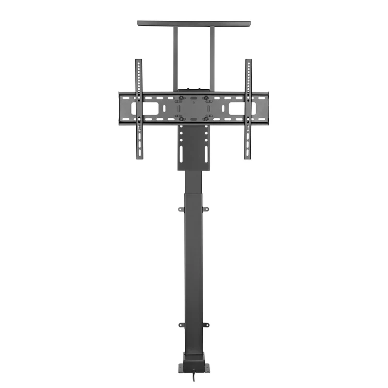 Maclean MC-866T Smart Motorized Electric TV Lift TUYA Mobile App Floor Mount Bracket Alexa Google Home 37''-80'' 60kg Cabinet VESA (EU plug)