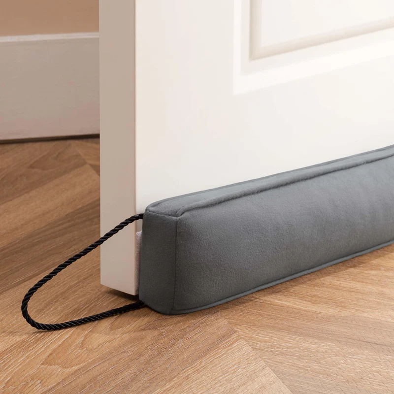 HBselect Zugluftstopper für Türen 81cm, Quader Türdichtung Unten, Zugluftstopper Windstopper Schutz