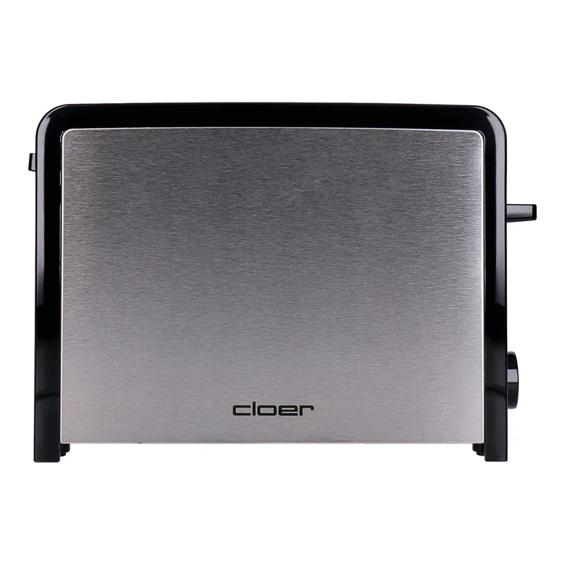 Cloer 3210 2-Scheiben Toaster Edelstahl / Schwarz