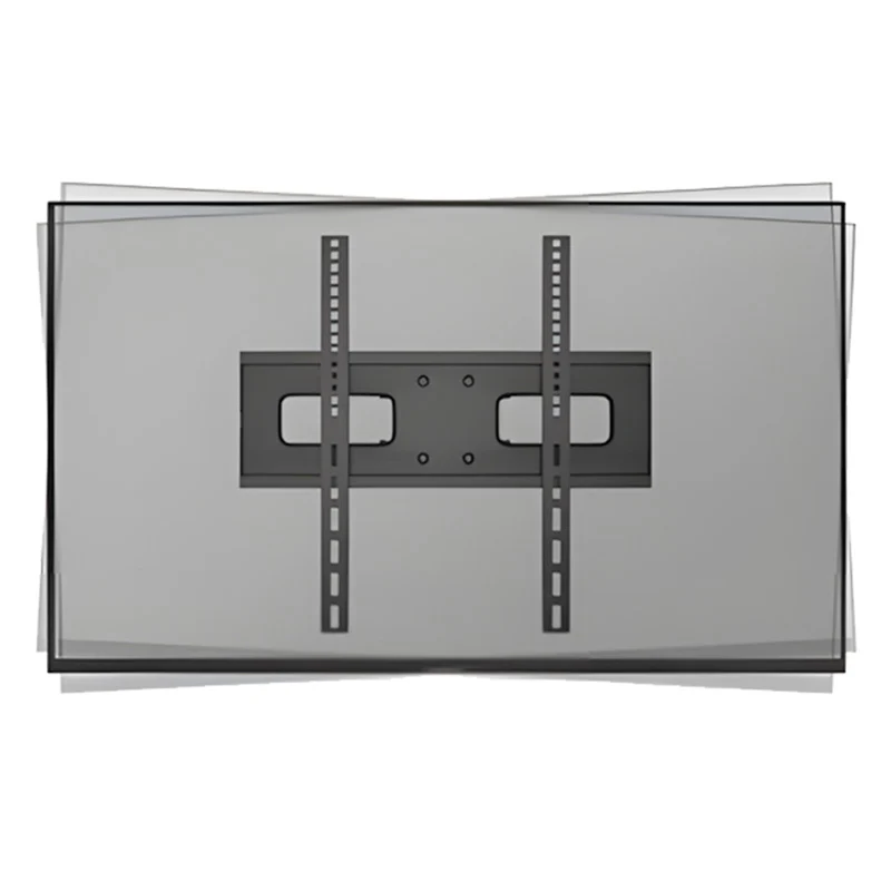 Maclean TV Mount, max VESA 400x400, 32-75", 50kg, horizontal and vertical angle adjustment, profile 80-380mm, black, MC-788