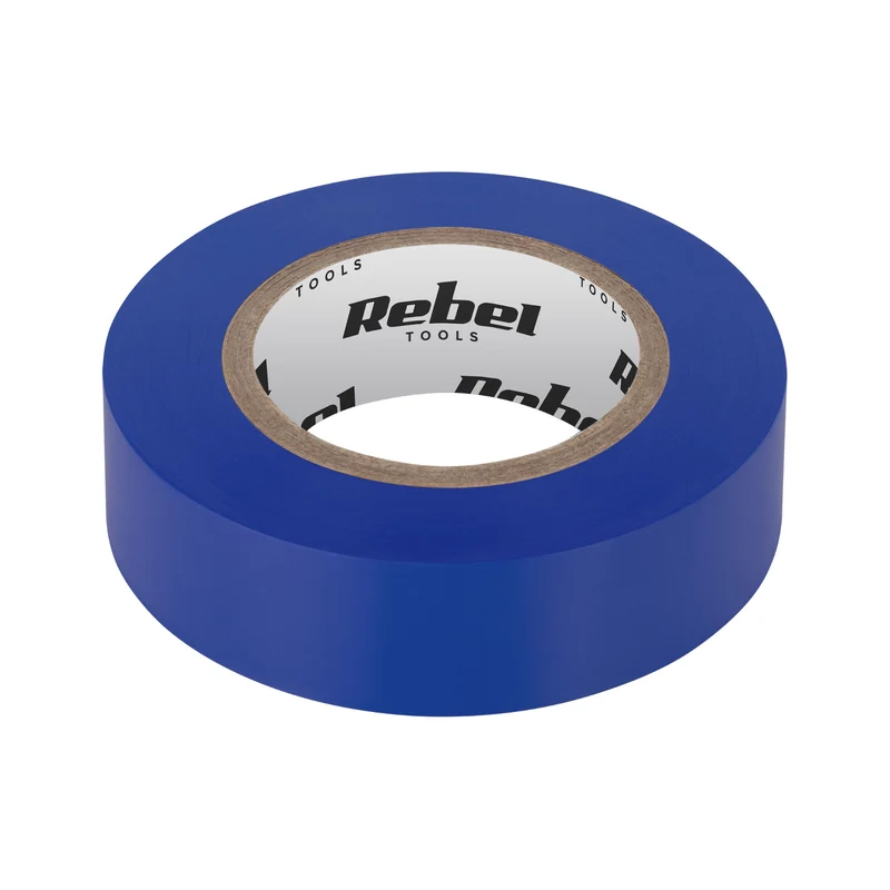 REBEL adhesive insulating tape (0.13 mm x 19 mm x 20 yd) blue