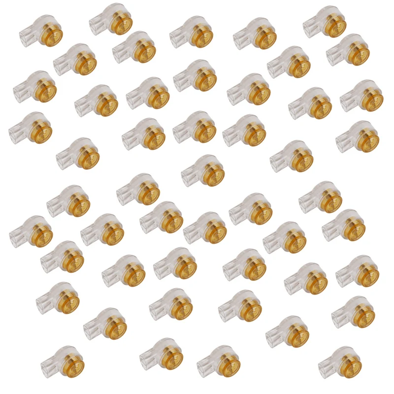 50x Gel phone quick connector for quick connection of 2 cable conductors from 0.2 to 0.65 mm