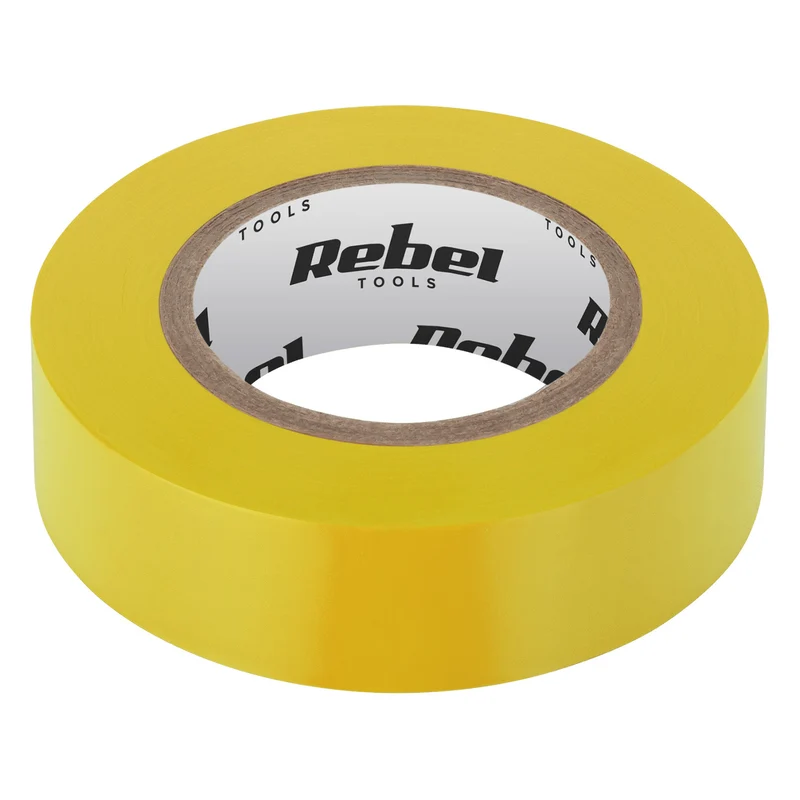 REBEL adhesive insulating tape (0.13 mm x 19 mm x 20 yd) yellow