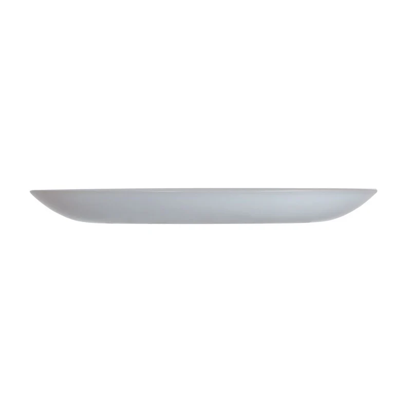 Luminarc dinner plate, grey, round, 25 cm, Diwali Granite